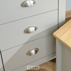 Rotherham LANCASTER DRESSING TABLE SET - GREY