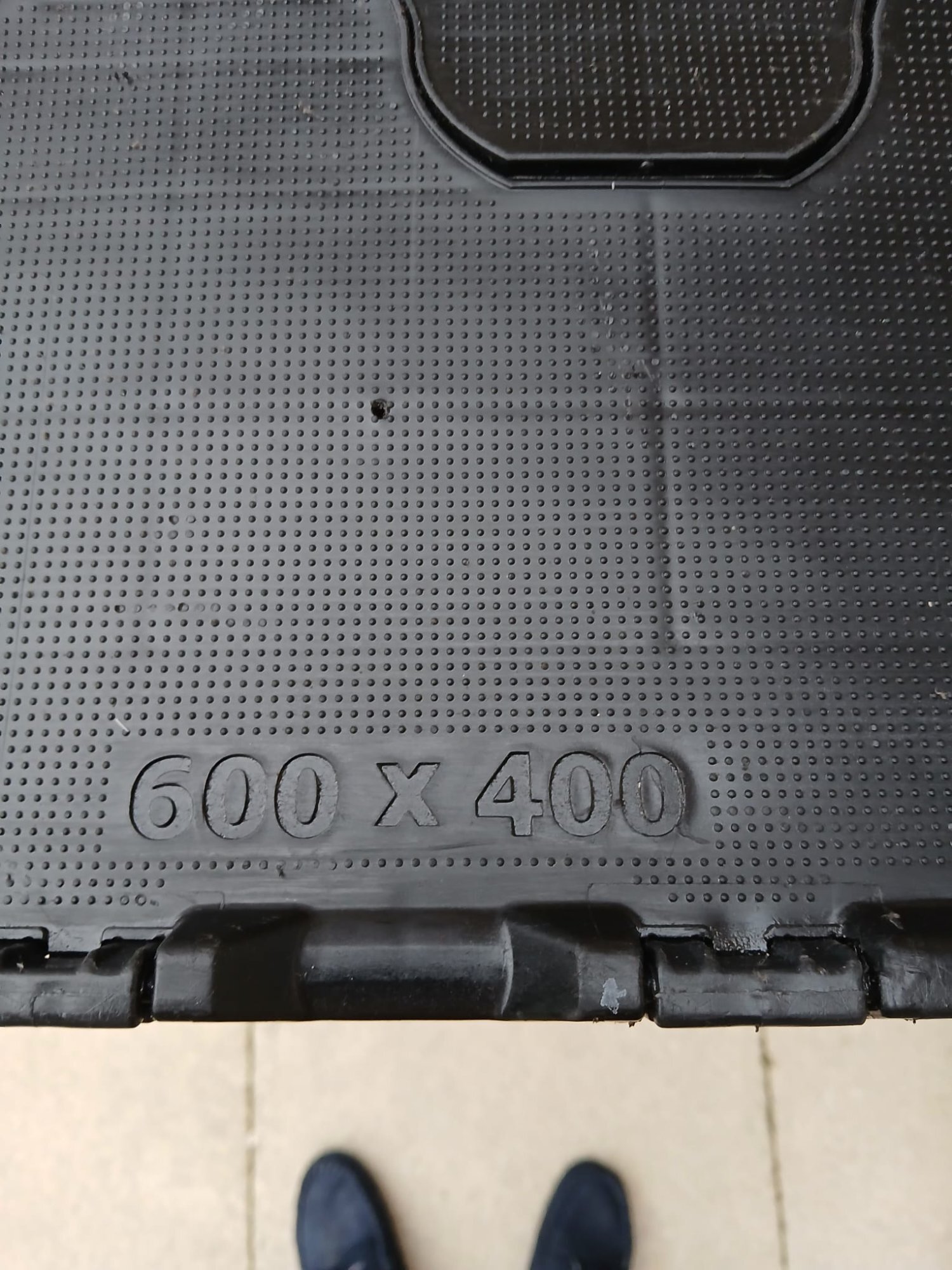 Littlehampton Tote box black heavy duty 