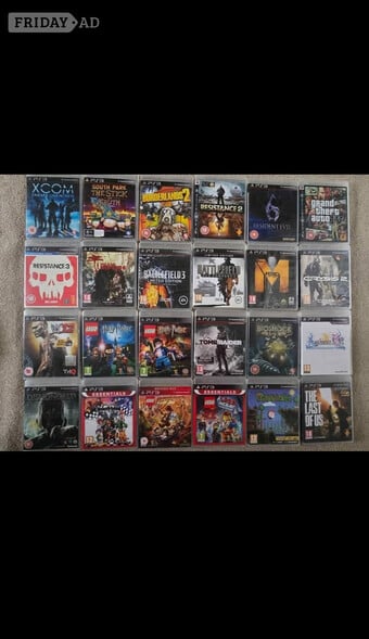 Large bundle of PS3 games