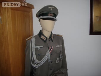 ex film prop full uniform on dummy may px good mtb bike /metal detector