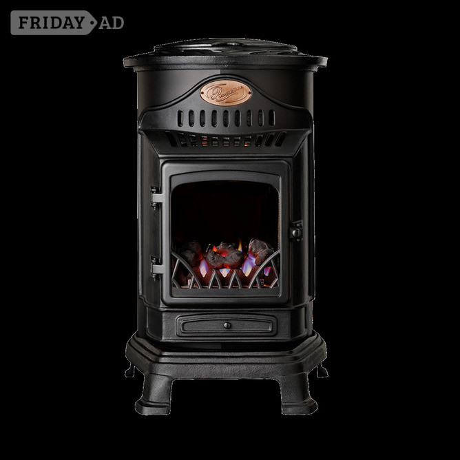 Provence Mobile Gas Heater. In Stock Now, Immediate FREE Delivery