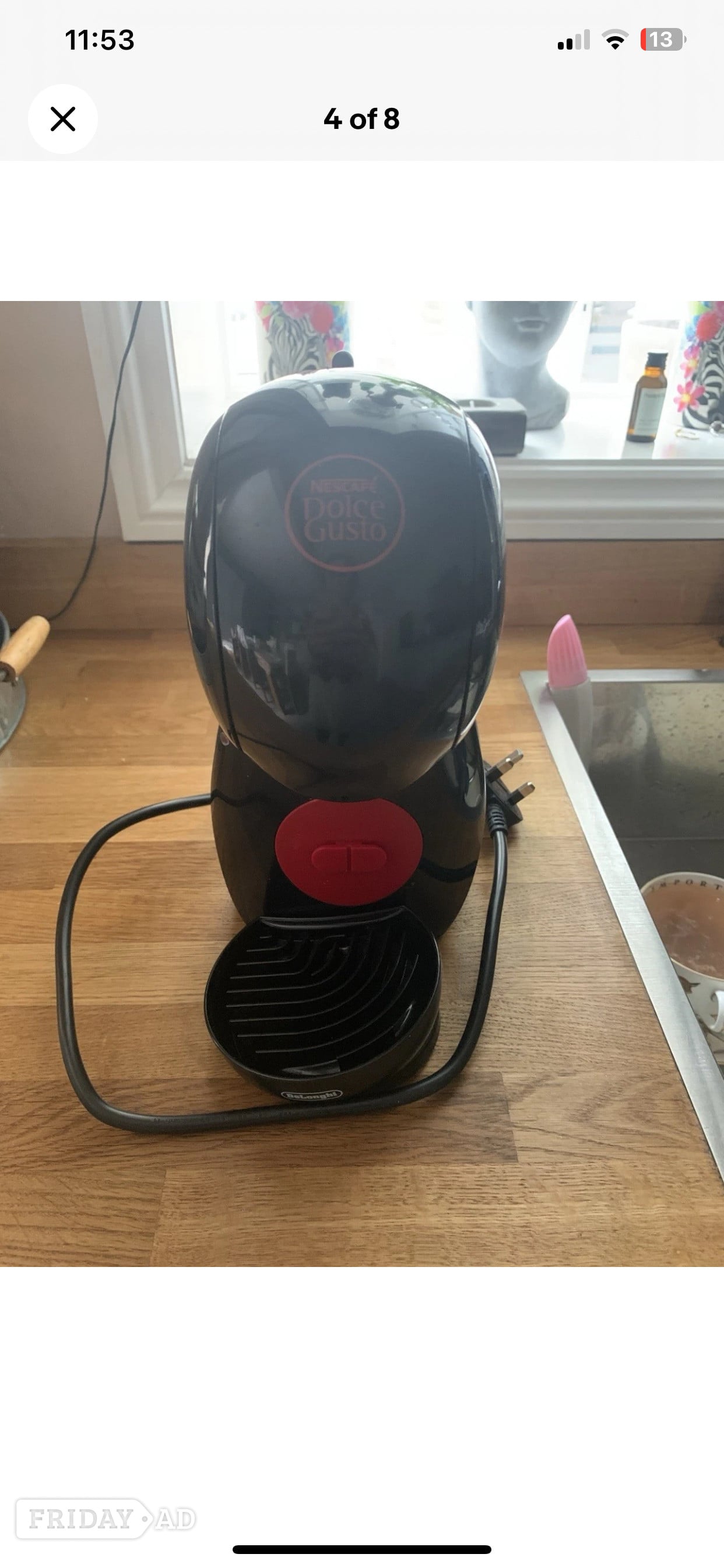 Eastbourne Dolce Gusto Piccolo XS Coffee Machine Delonghi Nescafe.