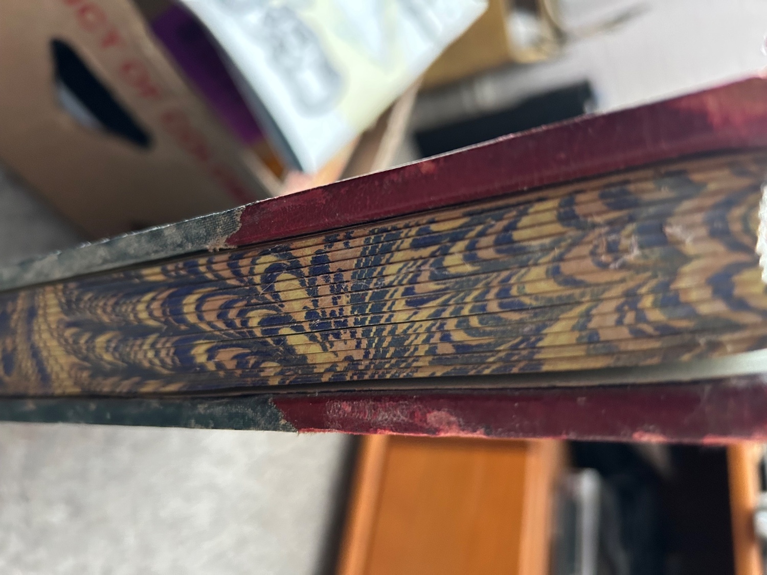 Antique ledger book
