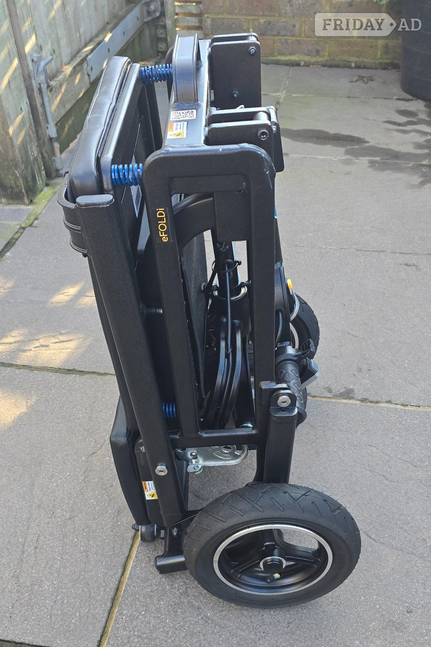 Hove FOR SALE: e-foldi Mobility Scooter – Almost New Condition