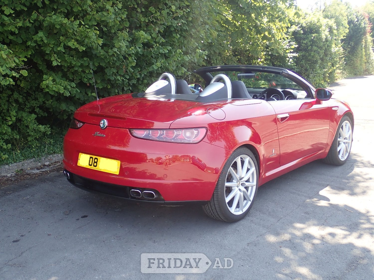 Alfa Romeo 939 Spider 2.2 JTS LE Convertible, 2008, 65276m - Cars in Winscombe