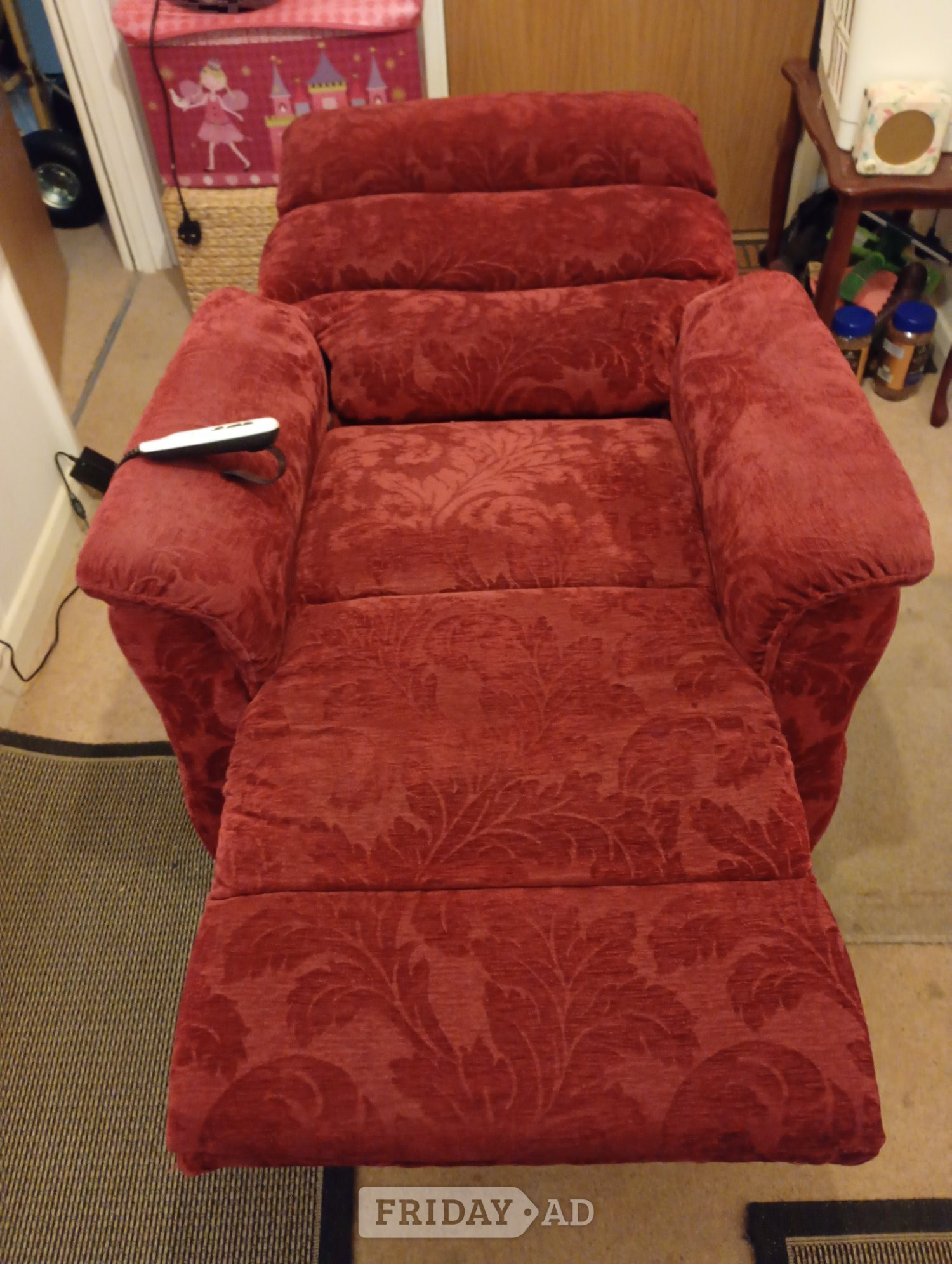 His and Hers electric rise and reclining chairs 