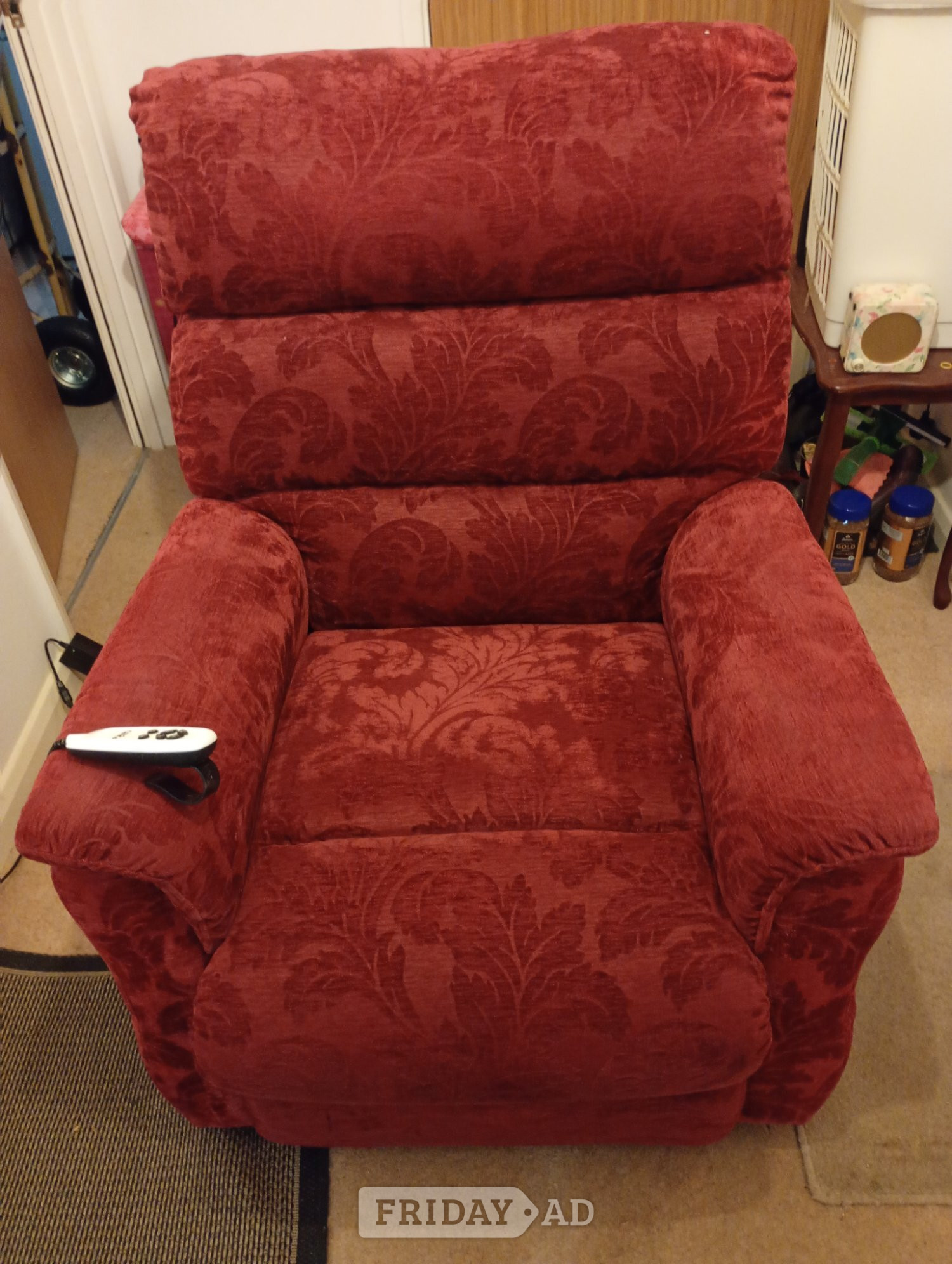 Battle His and Hers electric rise and reclining chairs 