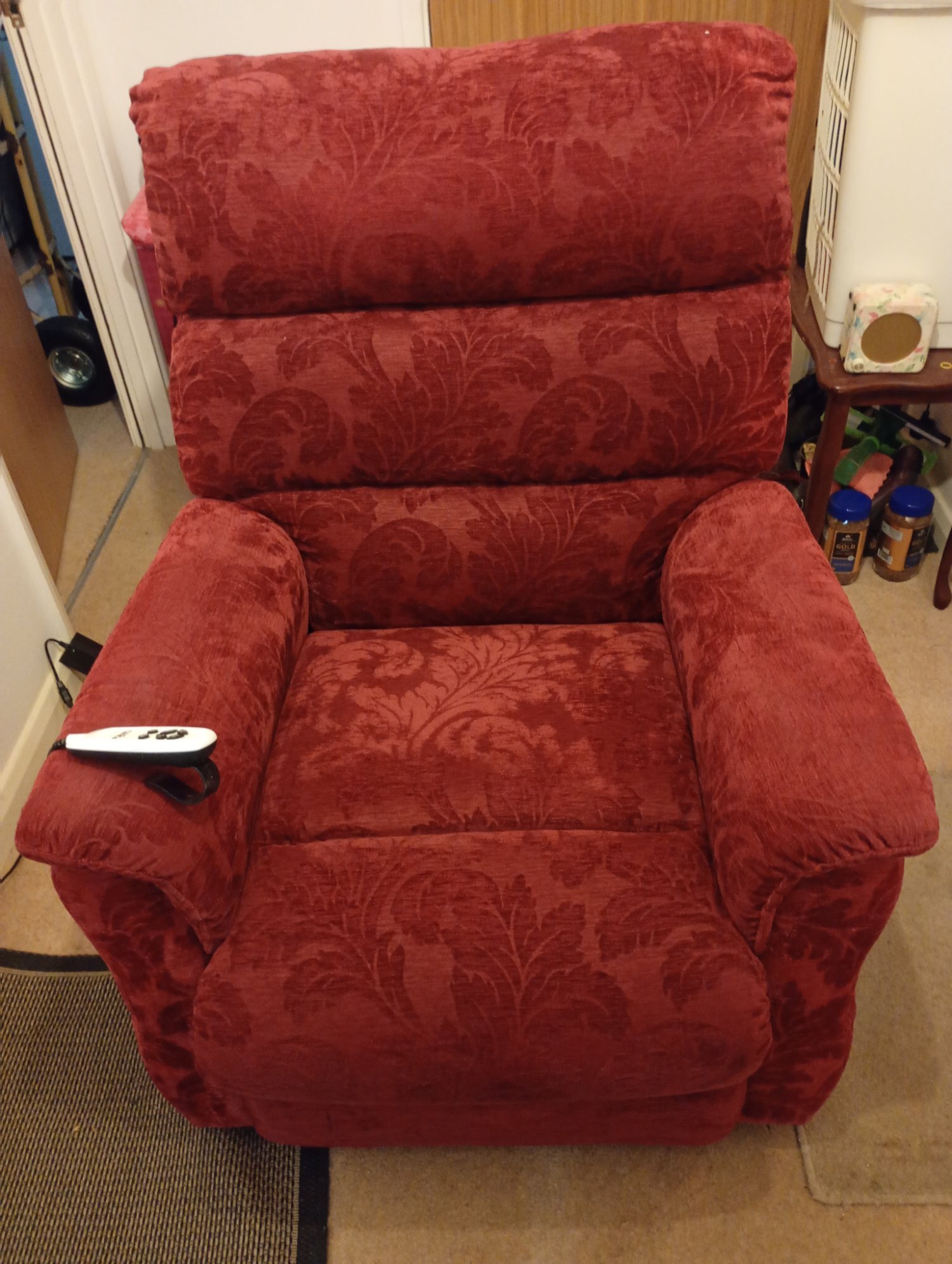 Battle His and Hers electric rise and reclining chairs 