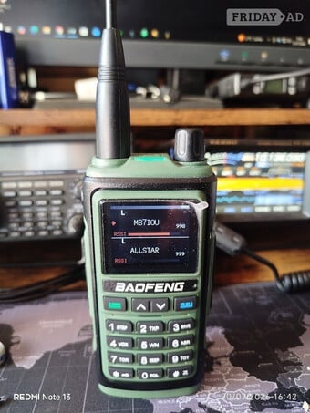 BAOFENG UV-17 PRO 999 program channels Charging: USB-C port 