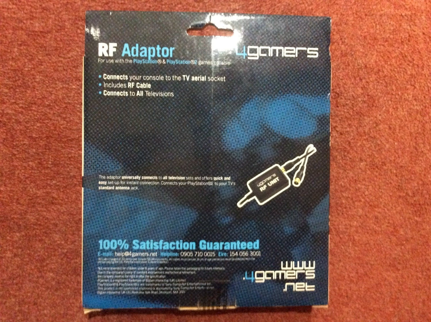 Playstation TV Aerial Adapter.
