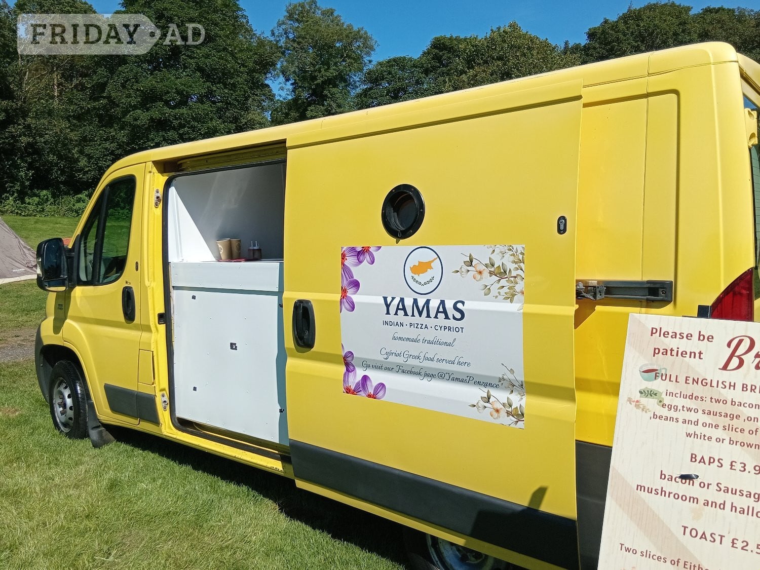 CATERING VAN, FULLY FITTED,  in Penzance