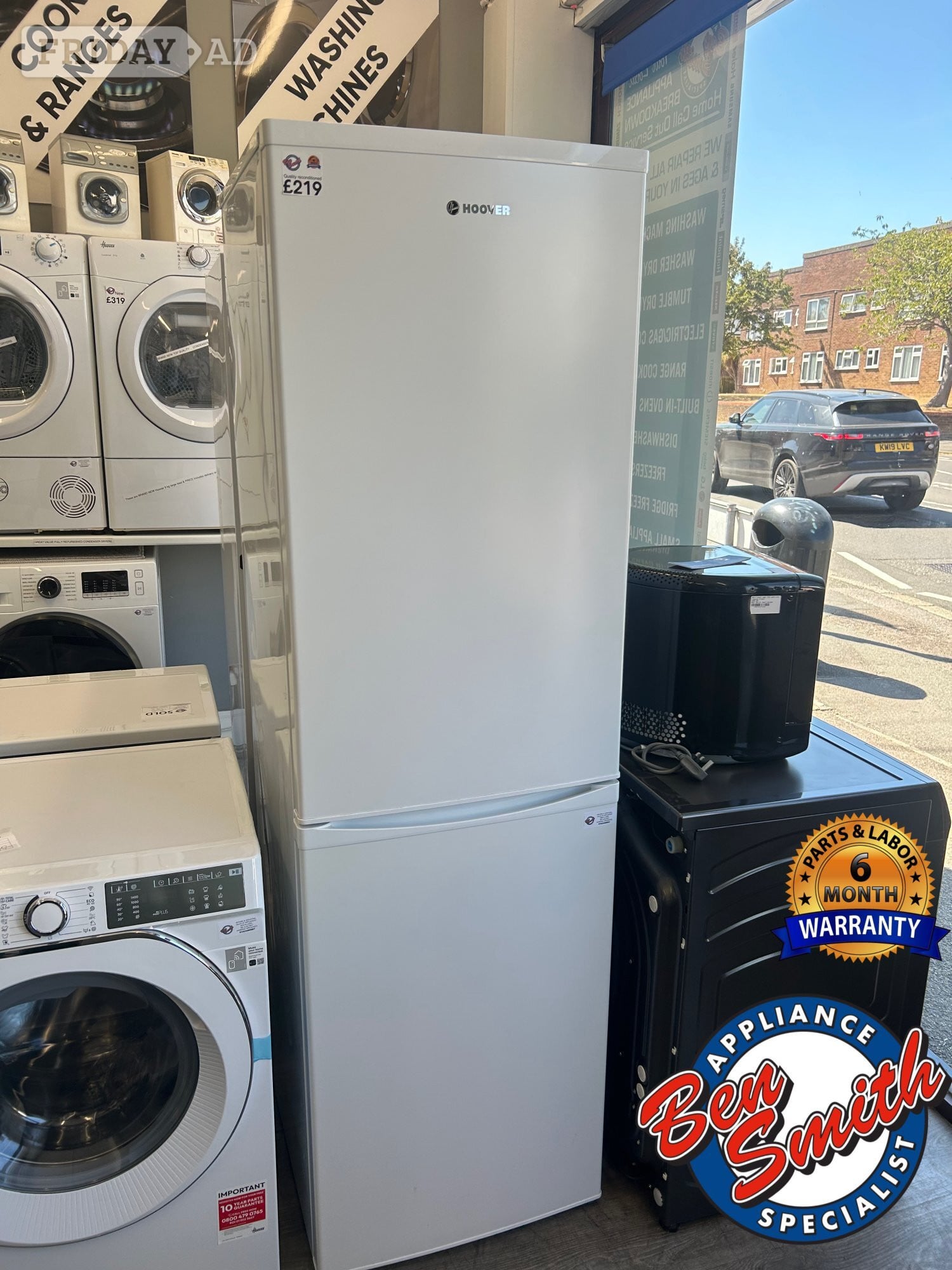 HOOVER 60/40 FRIDGE FREEZER in St. Leonards-On-Sea