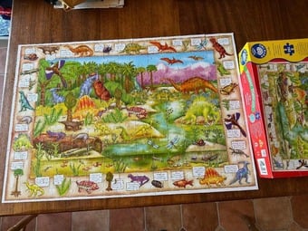 Orchard Toys Dinosaur puzzle.