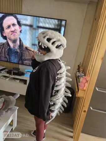 Dino Skeleton Costume 
