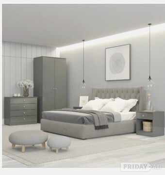  DENVER TRIO SET - GREY GLOSS 