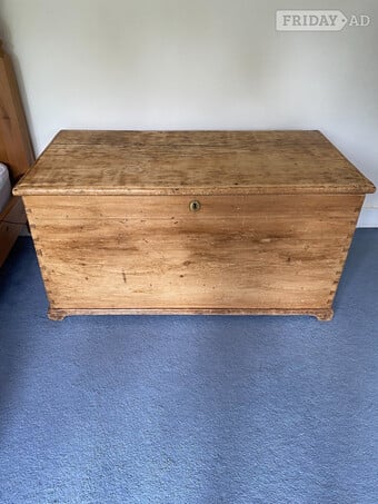 Antique pine Blanket Chest