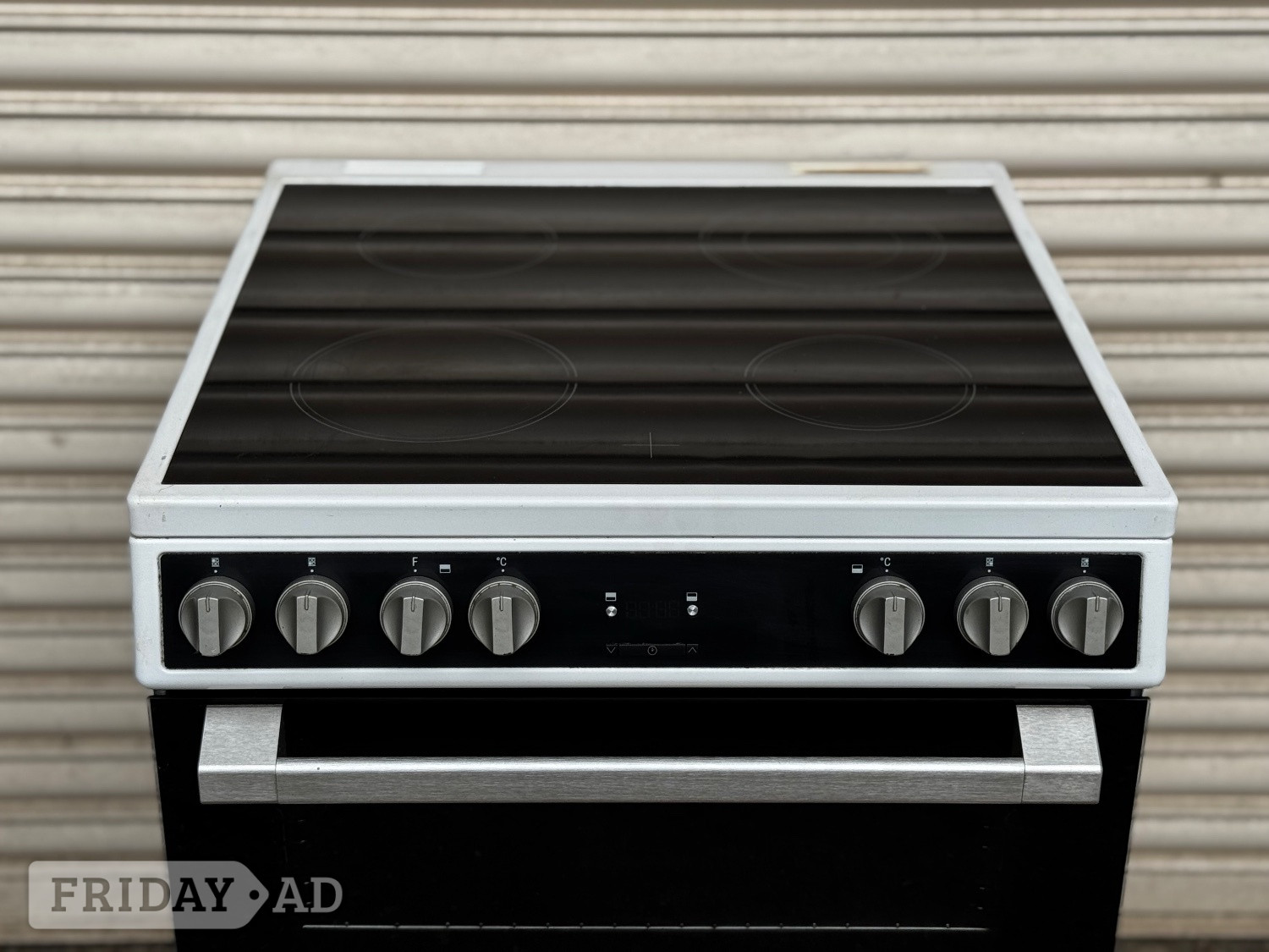 Romford Hotpoint electric cooker 60cm ceramic double oven 3 months warran