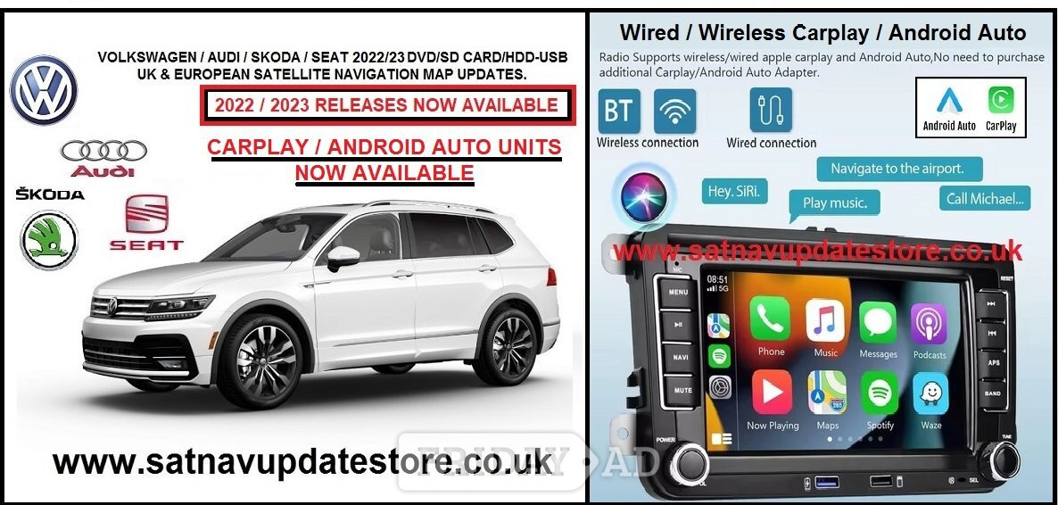 UK & EUROPEAN VEHICLE SATELLITE NAVIGATION MAP UPDATES - Parts & Accessories in Cardiff