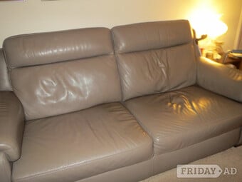 Italian Leather Sofa