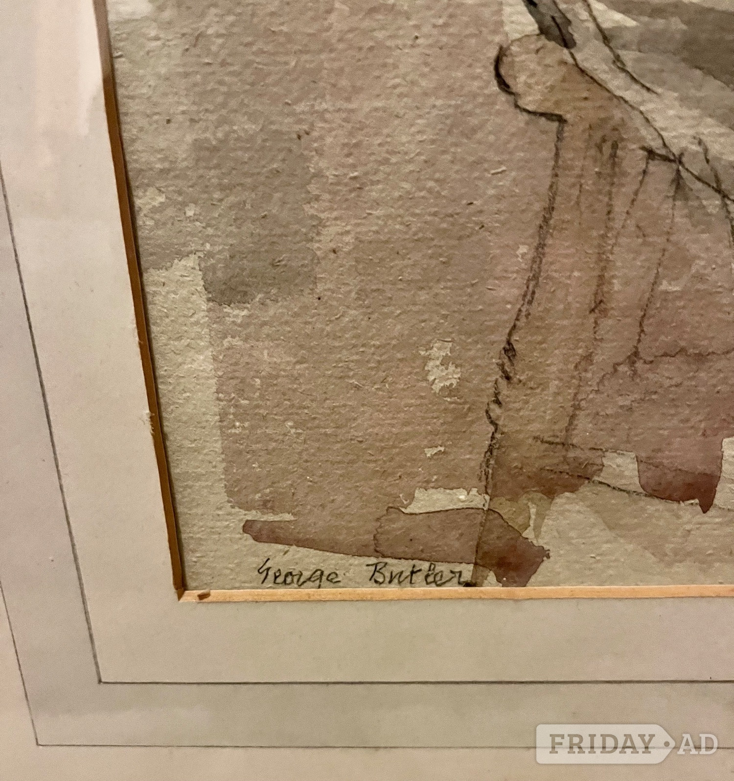 Eastbourne Art Watercolour painting by George Butler RWS RBA 