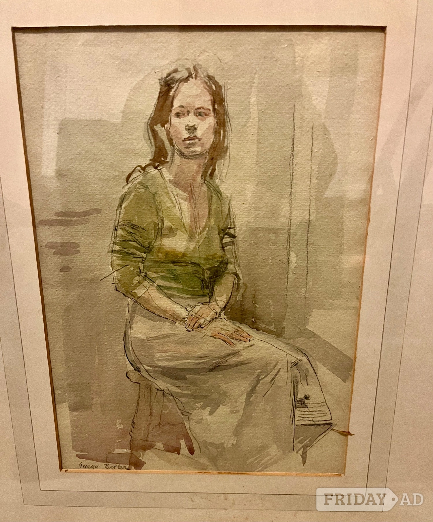 Art Watercolour painting by George Butler RWS RBA  - Antiques & Collectables in Eastbourne