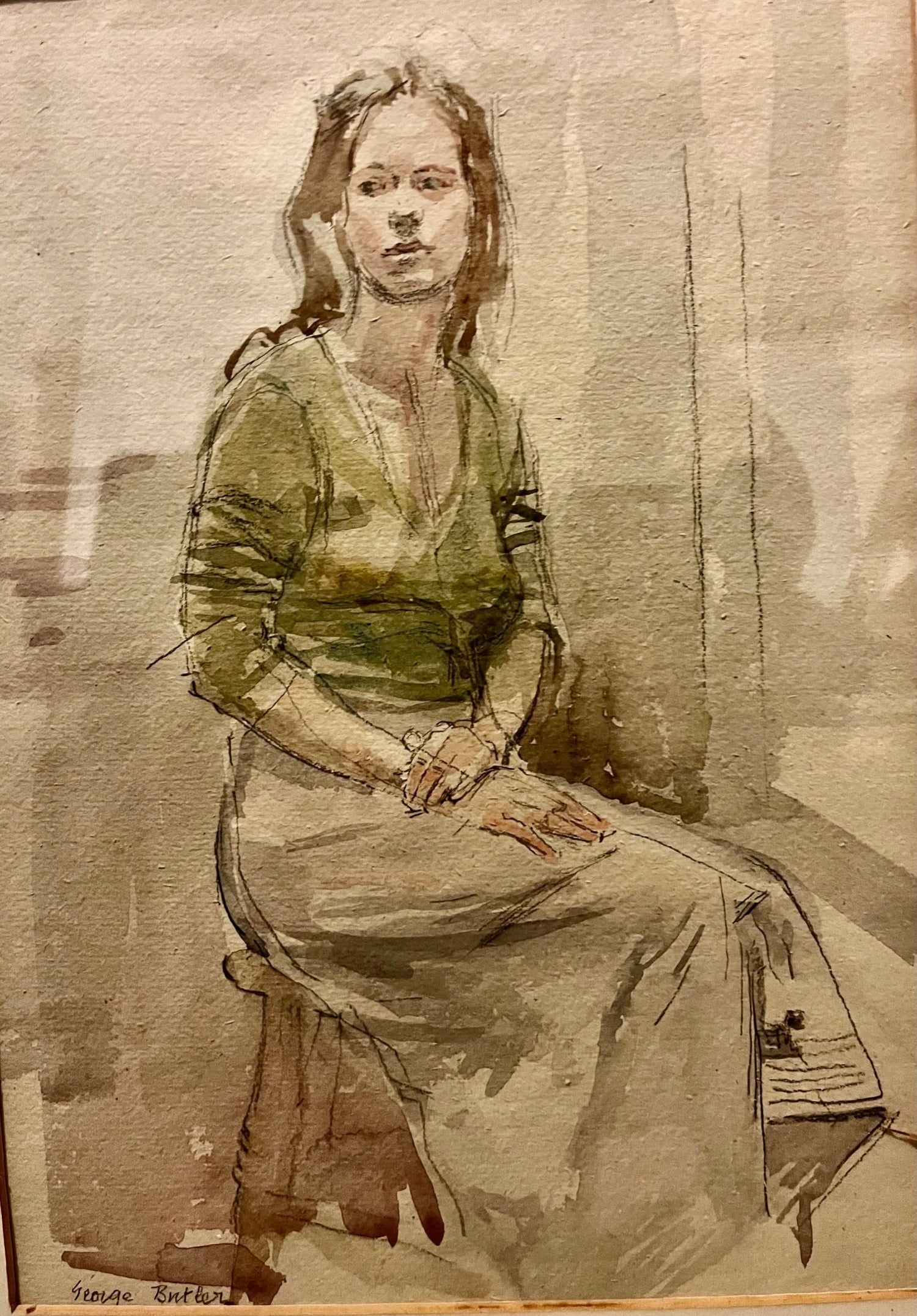 Art Watercolour painting by George Butler RWS RBA 