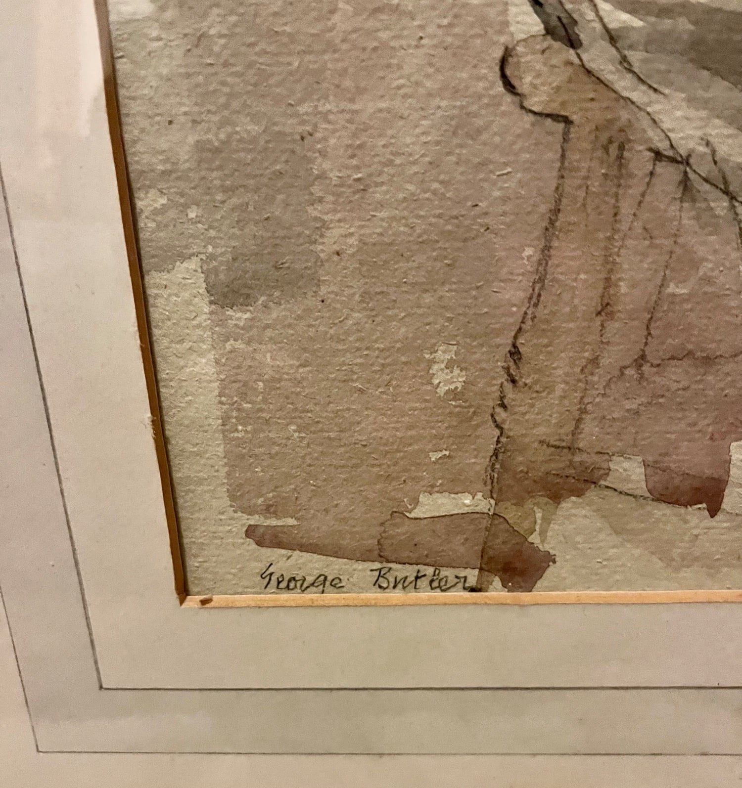 Eastbourne Art Watercolour painting by George Butler RWS RBA 