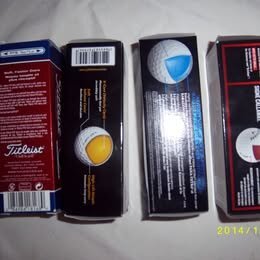 Titleist, Srixon, Ultra, Penfold. Boxes of 3 Balls Golf Balls