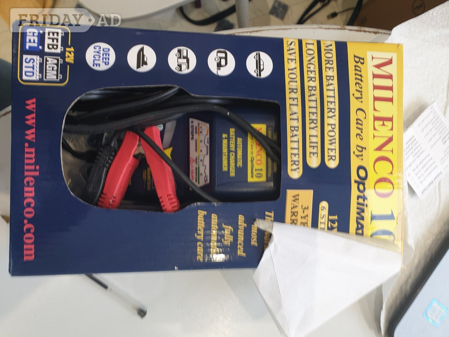 Milenco 10 Battery Care by Optimate in Gravesend