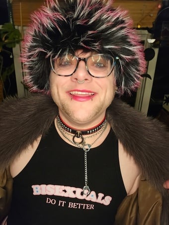 Slutty non-binary born female 