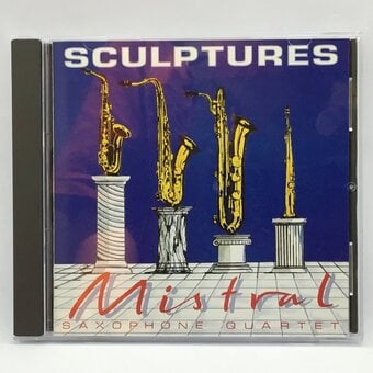 Mistral. Saxophone Quartet. CD. Quite rare.