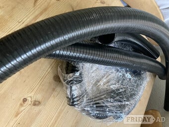 Corrugated HOSEFLEXABLE  Black 50mm 1X Roll 2MTS 1x57inches 1X34 