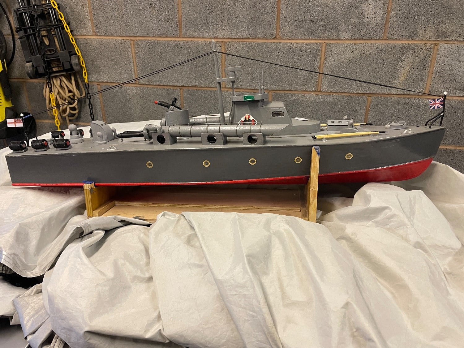 Cullompton 1/24 scale RC WW2 Motor Torpedo boat