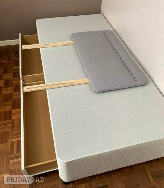 Silentnight Miracoil Divan Base, Mattress & headboad 
