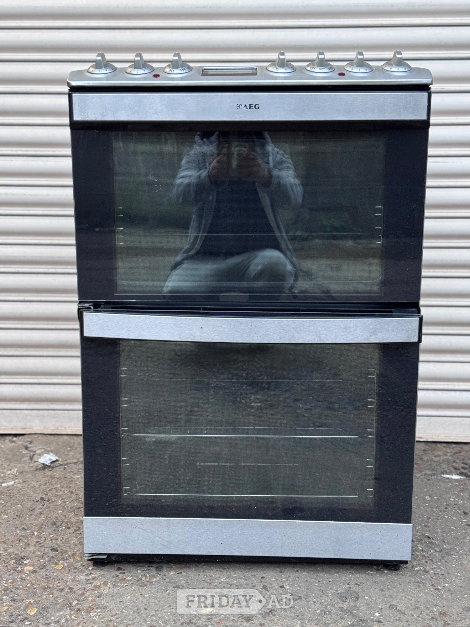 AEG electric cooker 60cm ceramic stainless steel 3 months warrant