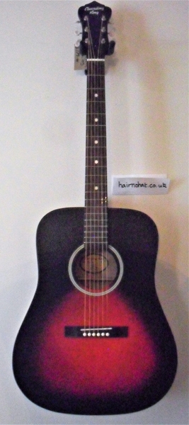 Dirty 1930's  RECORDING KING  Model RDH-05.  Trad matte sunburst finish. Quality New Strings