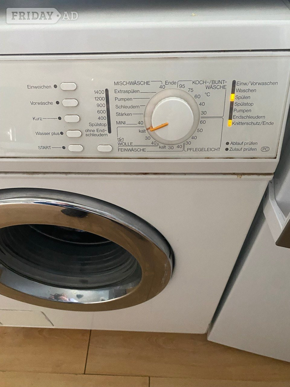 Miele Primavera Washing Machine. 