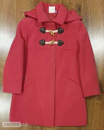 John Lewis Girls Pink Duffle Coat – Age 8 Years
