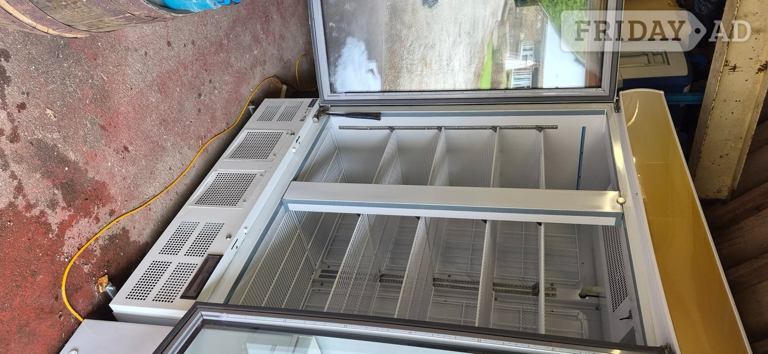 LARGE commercial display freezer