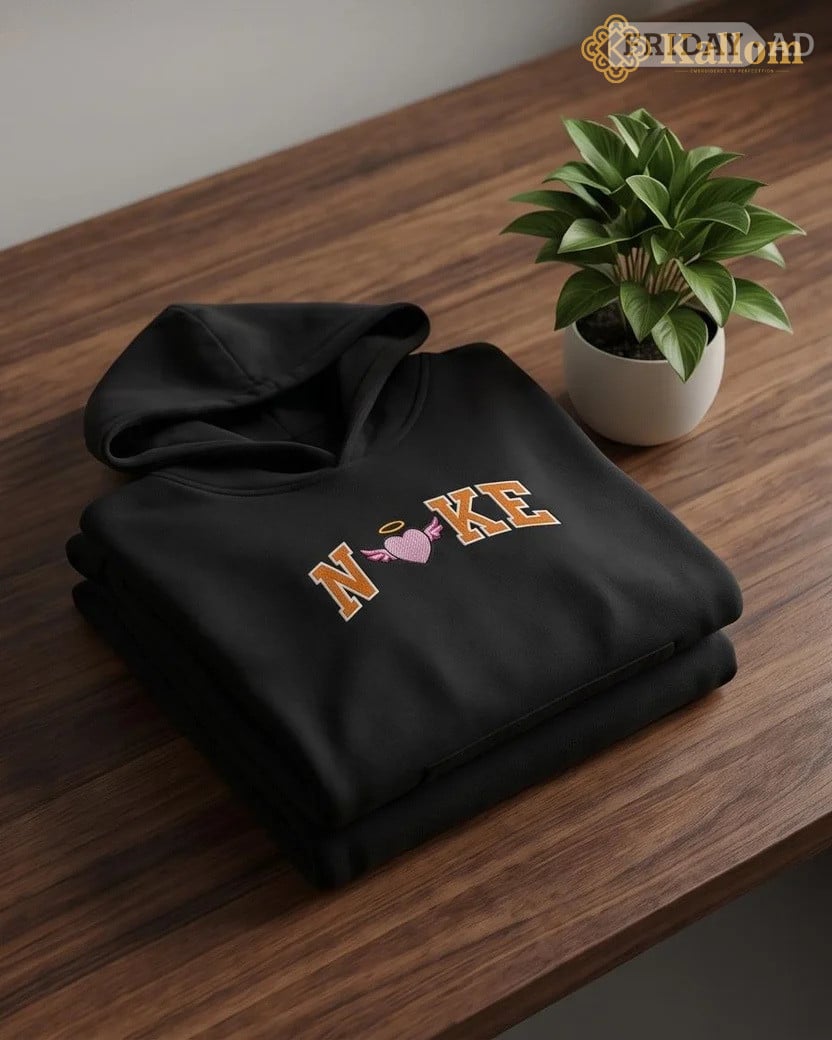 Multicolour Custom Embroidered Unisex Hoodie | kallom in London