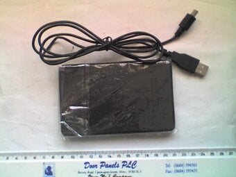 BLACK 2.5" 120Gb External Pocket Hard Drive , USB Interface  & Cables - D