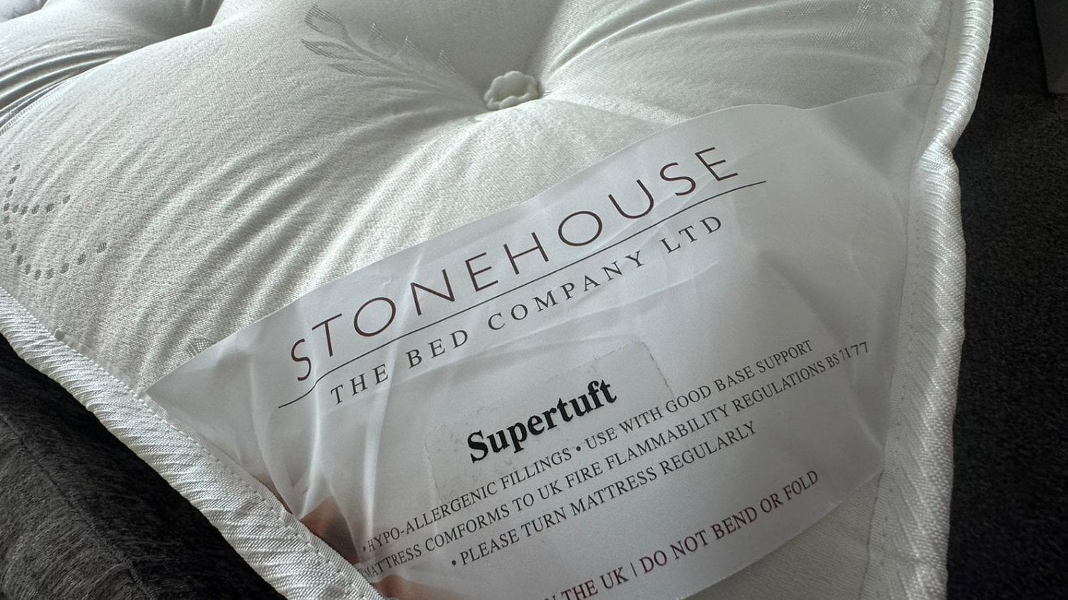 SINGLE *SUPER TUFT* MATTRESS