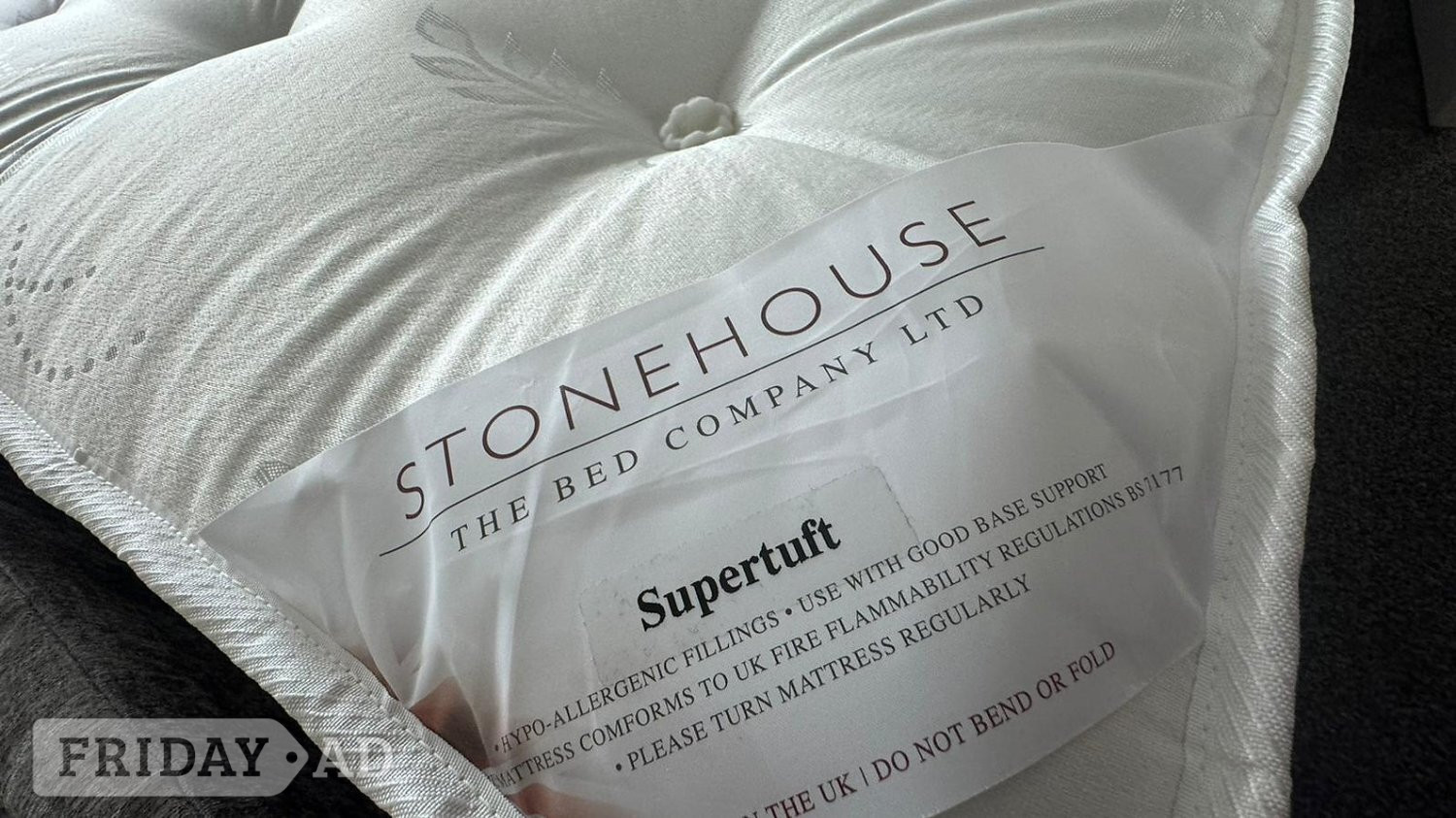 SINGLE *SUPER TUFT* MATTRESS