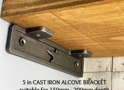 CAST AND WROUGHT IRON SHELF BRACKETS