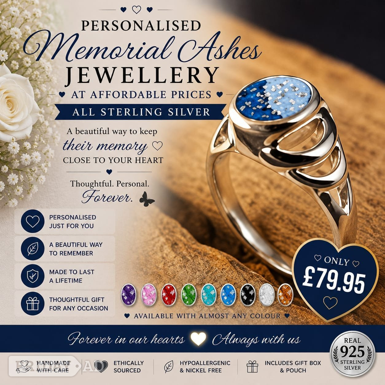memorial jewery with ashs - Hobbies & Leisure