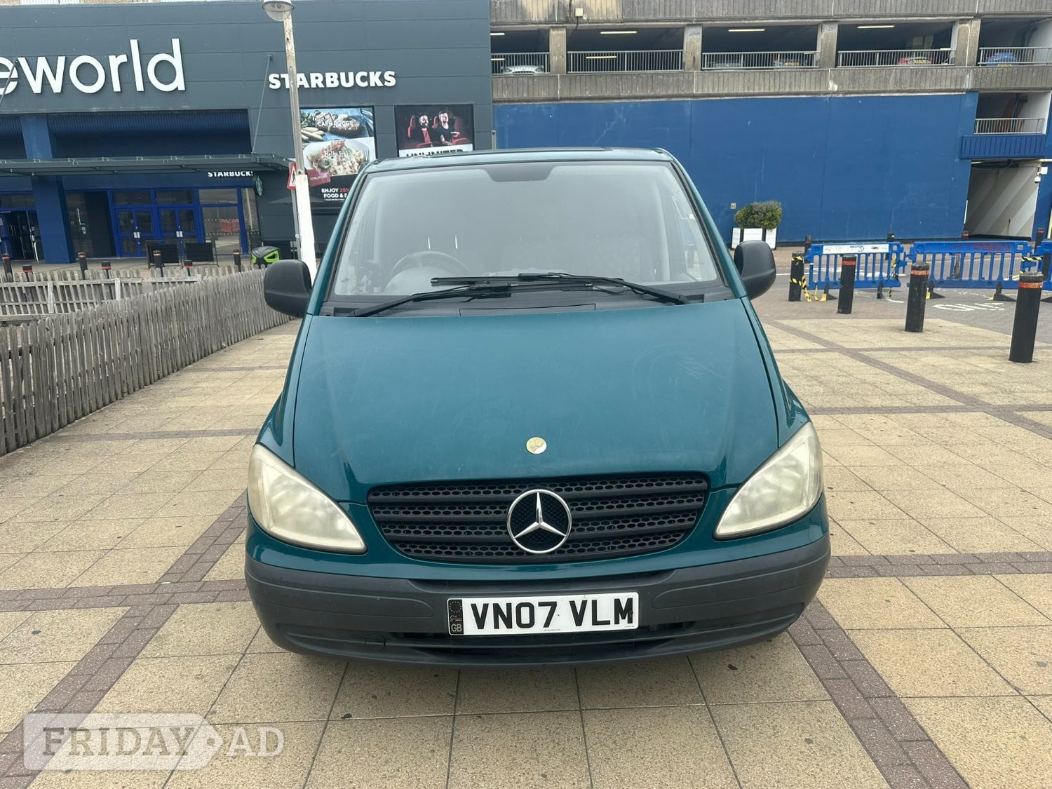 2008 Mercedes-Benz Vito Compact - New Years MOT - Crewcab - 6 Sea in Brighton