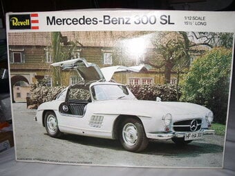 Mercedes 300 SL sports coupe (1955) 'Gull-wing'