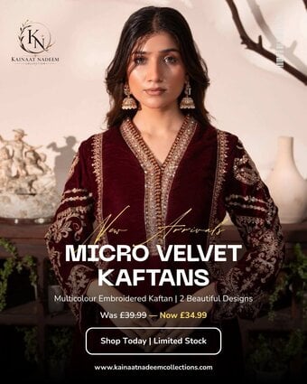 Authentic Pakistani Suits UK | Fast Next Day Delivery