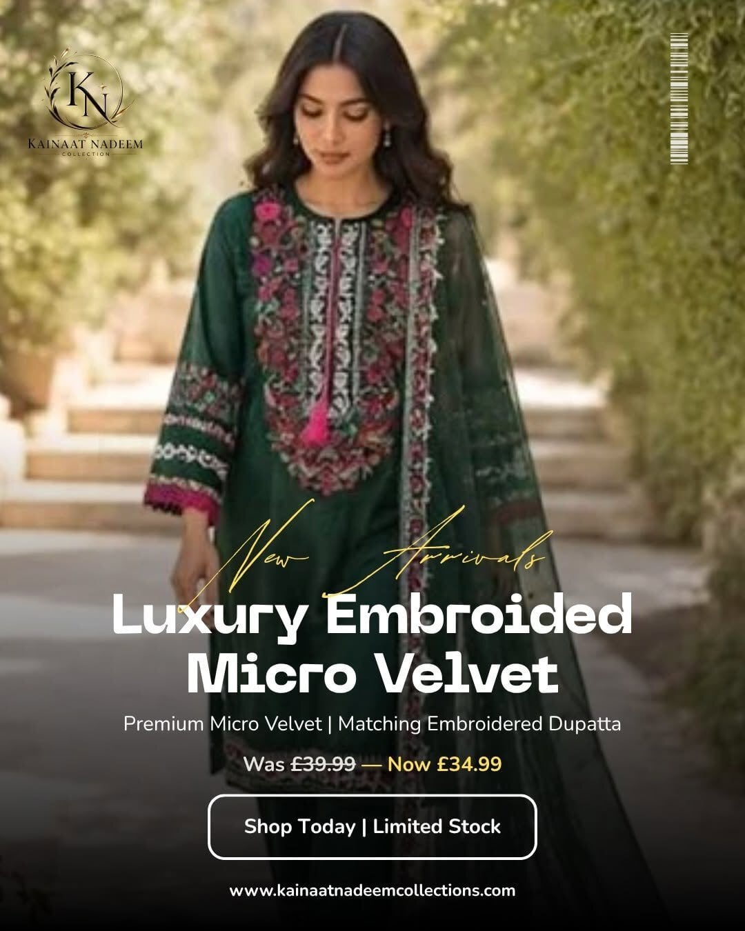 Authentic Pakistani Suits UK | Fast Next Day Delivery