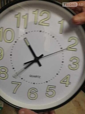 30CM Large Luminous Wall Clocks for Home and Office. Glow In The Dark Silent Digital Clock